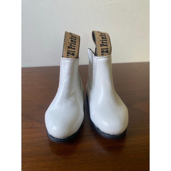 Frayeri Kids Toddler/ Baby Boots White Sz 5 USA - Picture 2 of 5